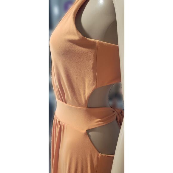 Susana Monaco x Revolve High Neck Low Back 40" in Tango Size XL NWT - Picture 5 of 12